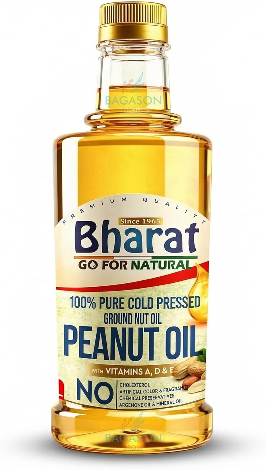 Bharat Cold-Pressed Groundnut Oil 1L